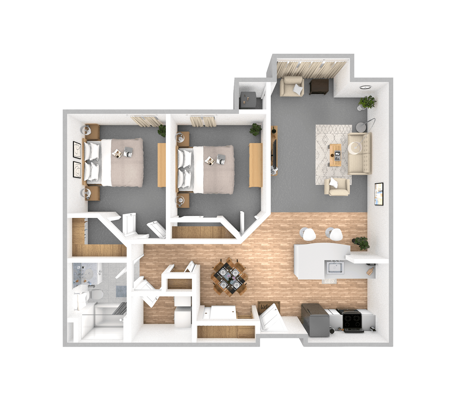 Redbud floor plan