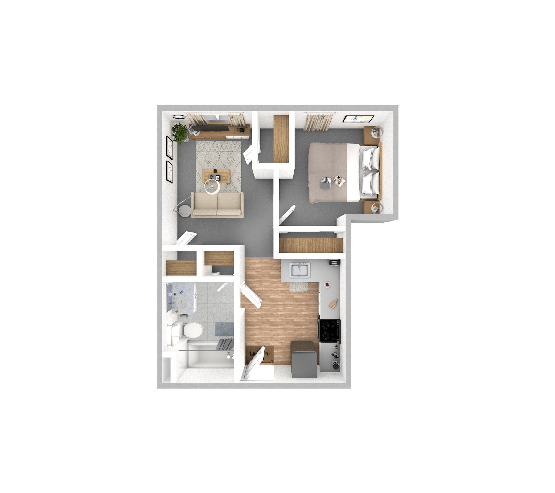 Black Walnut floor plan